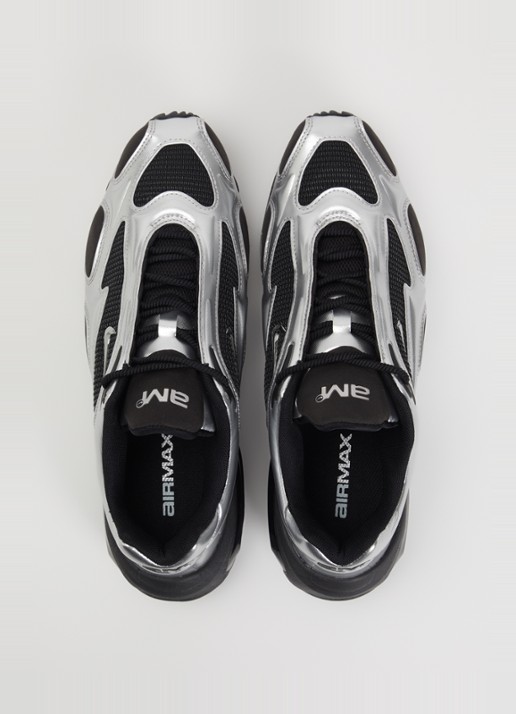 Nike Air Max Muse sneaker met mesh details en metallic finish - detail 3 zwart