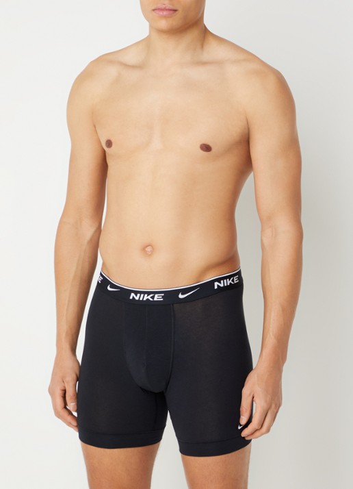 Nike Boxershorts met logoprint in 3-pack