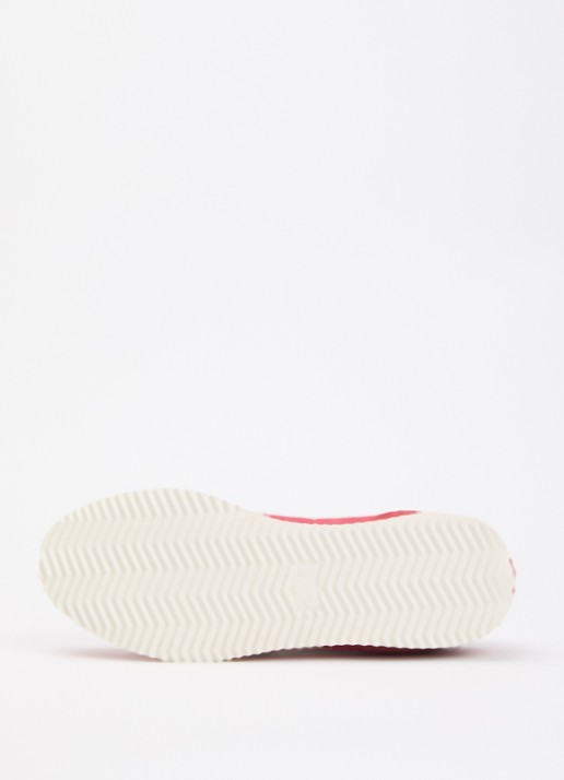 Nike Cortez sneaker met suède details - detail 4 donkerrood