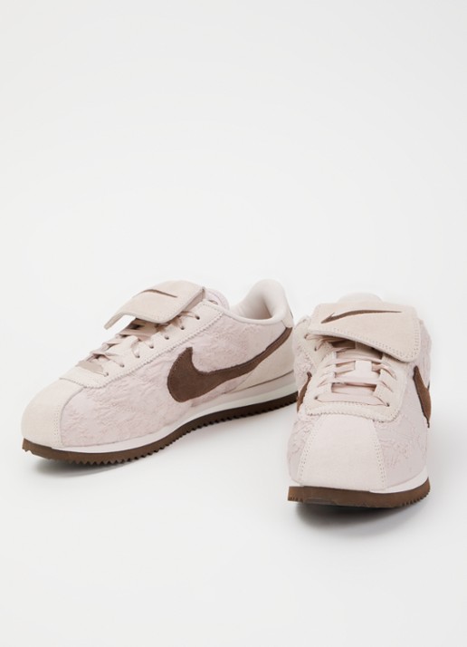 Nike Cortez sneaker met suède details - detail 3 oudroze