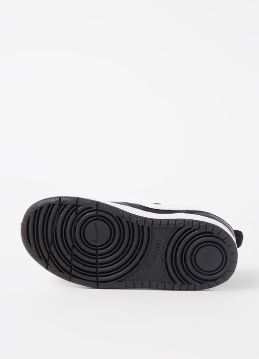 Nike Court Borough sneaker van leer - detail 4 zwart