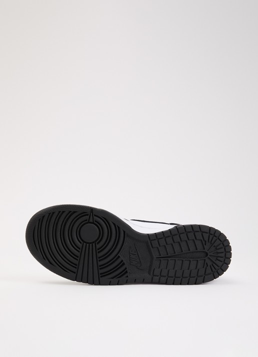 Nike Dunk Low sneaker van leer - detail 3 zwart