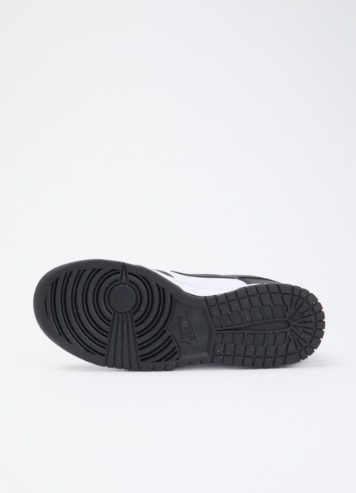 Nike Dunk Low sneaker van leer - detail 5 zwart