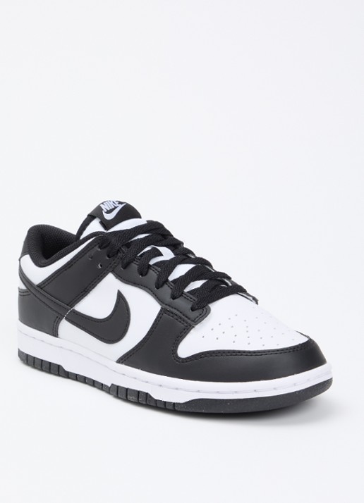 Nike Dunk Low sneaker van leer