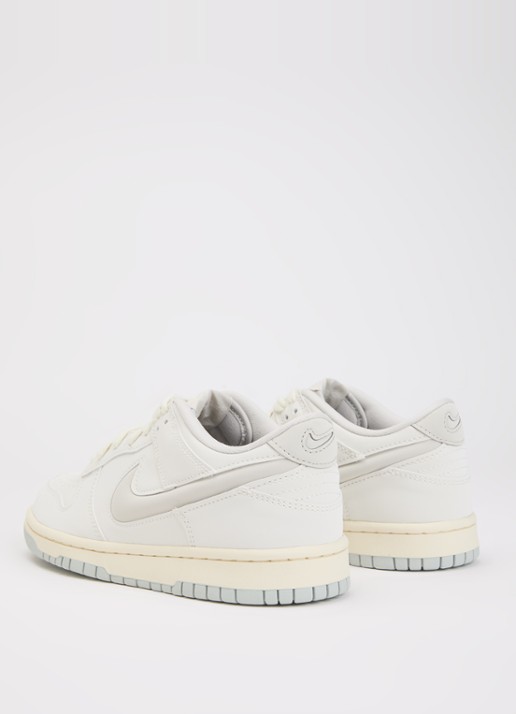 Nike Dunk sneaker met logo  - achterkant 5 wit