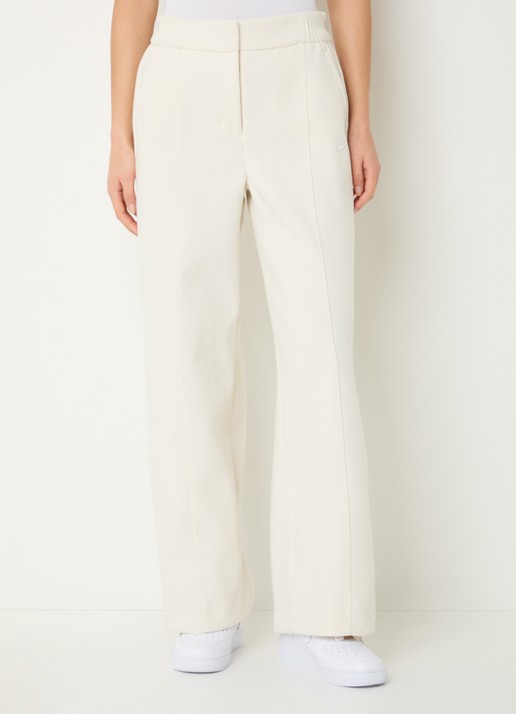 Nike High waist straight fit trackpants met steekzakken en logo