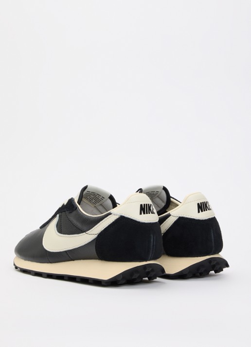 Nike Ld-1000 sneaker van leer met suède details - achterkant zwart
