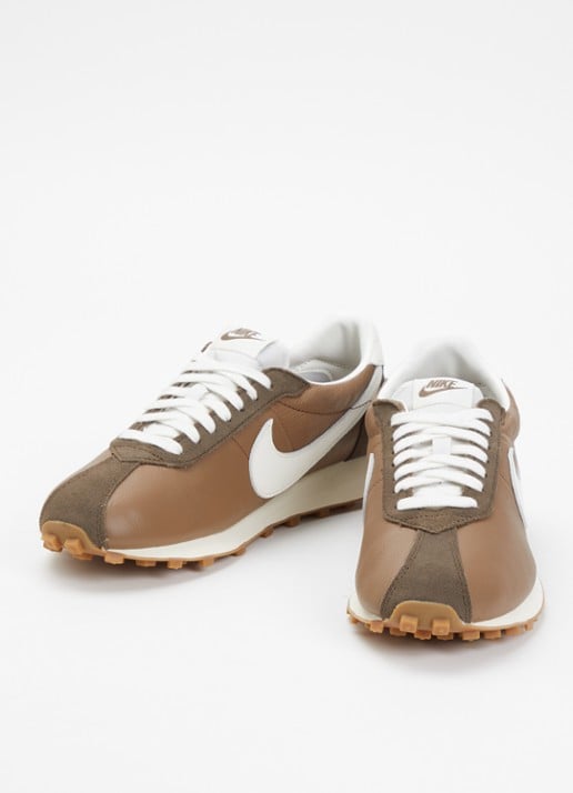 Nike Ld-1000 sneaker van leer met suède details - detail 3 bruin