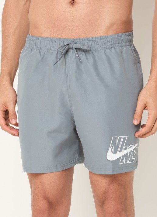 Nike Loose fit zwemshort met logo en steekzakken