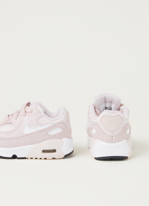Nike Nike Air Max 90 babyschoentje met mesh details - detail 3 lichtroze