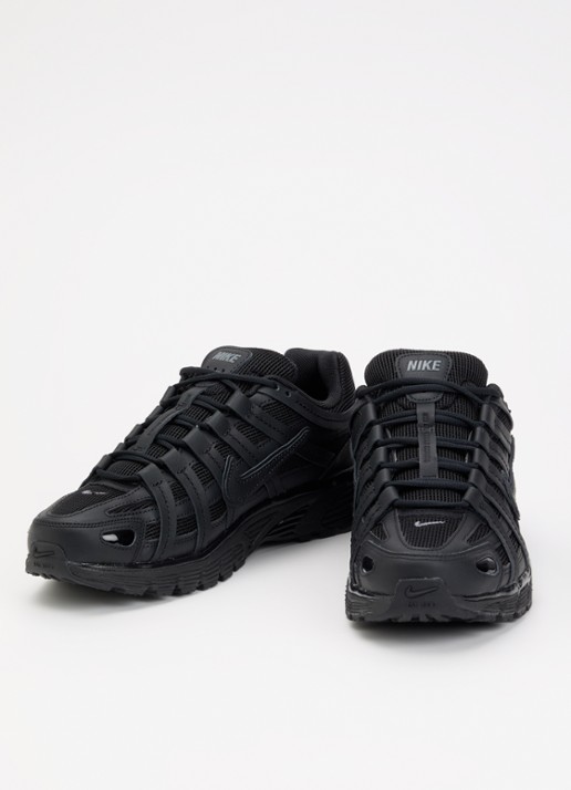Nike P-6000 sneaker met mesh details - detail 3 zwart