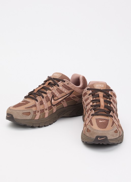 Nike P-6000 sneaker met mesh details - detail bruin