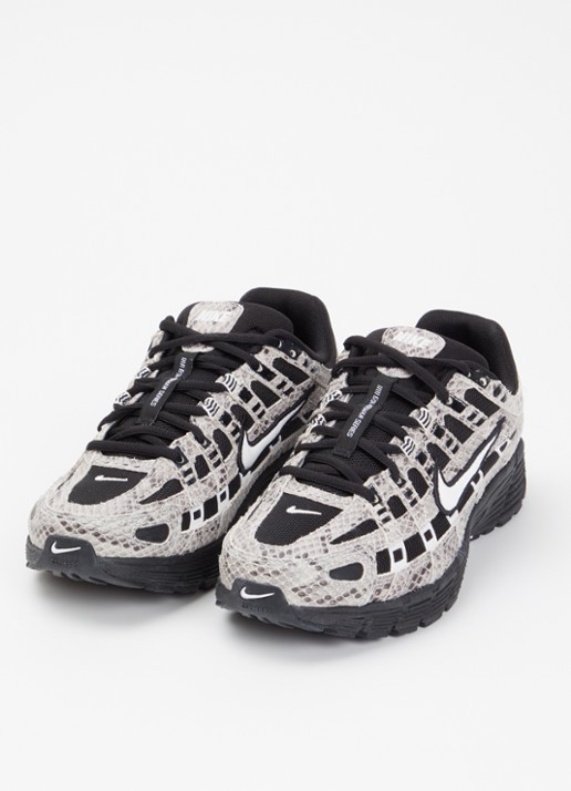 Nike P-6000 sneaker met slangenprint - detail 3 beige