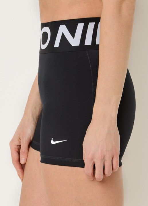 Nike Pro Sculpt high waist skinny fit fietsbroek met dri-FIT en logoband - detail 5 zwart