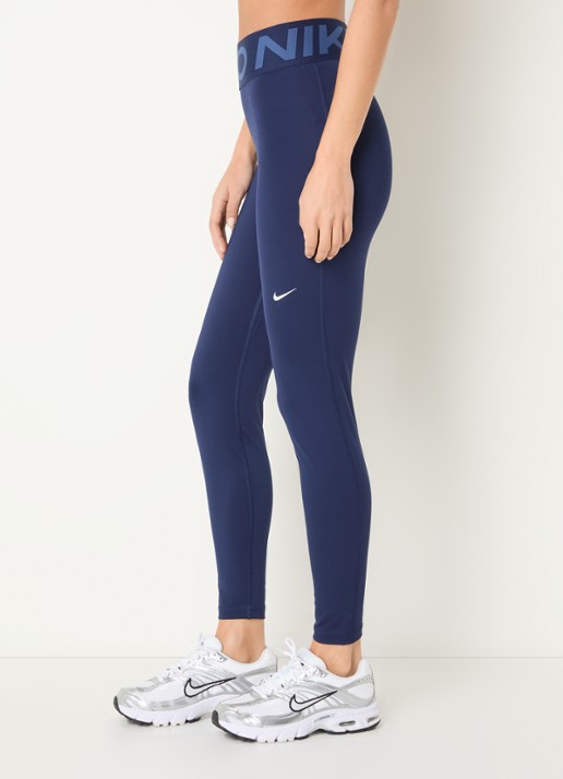 Nike Sculpt high waist skinny fit trainingslegging - detail 4 donkerblauw