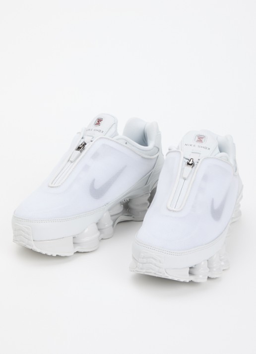 Nike Shox TL sneaker met logo - detail 3 wit