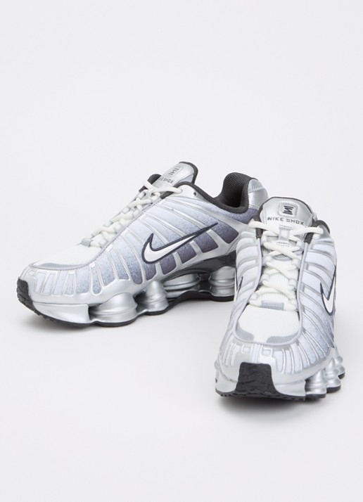 Nike Shox TL sneaker met mesh details - detail 3 grijs