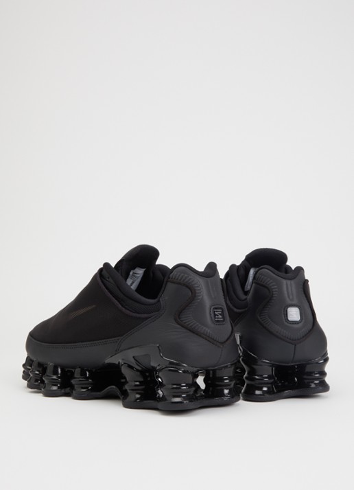 Nike Shox TL sneaker van mesh - achterkant 5 zwart