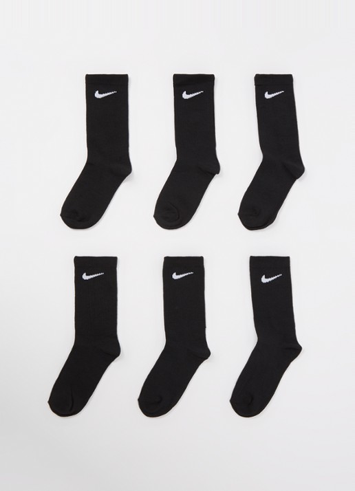Nike Sokken met logo in 6-pack