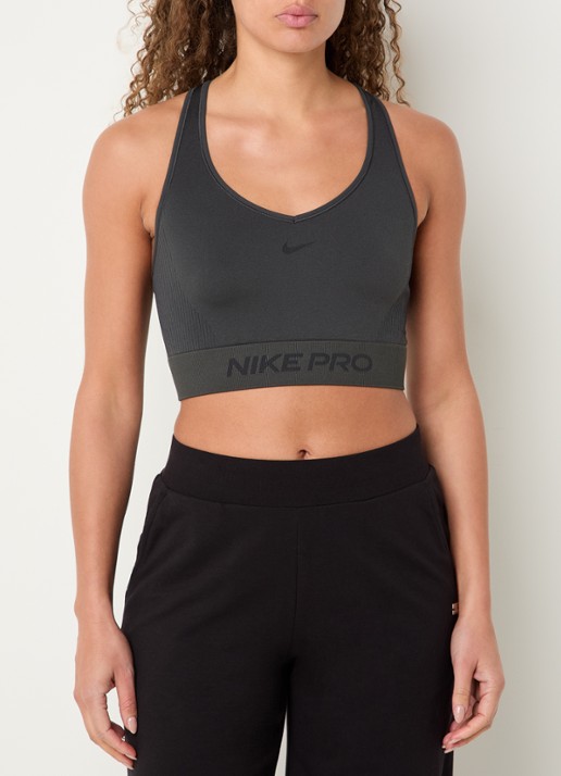 Nike Sport bh met light support en logo