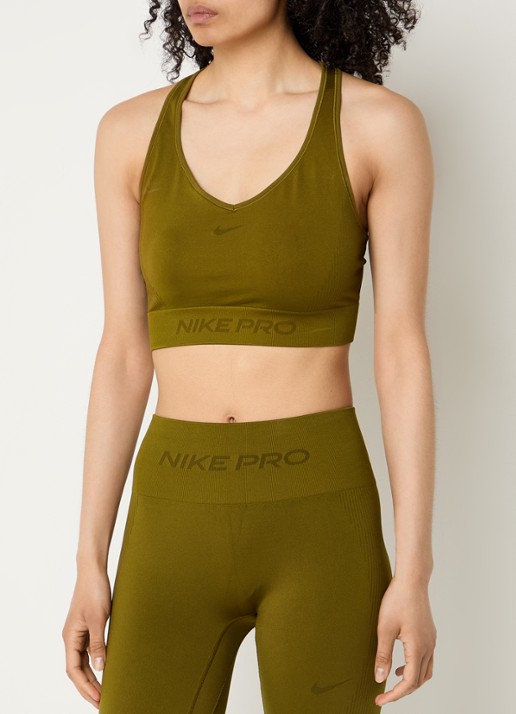 Nike Sport bh met light support en logo
