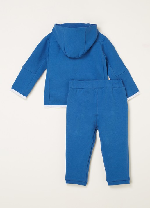 Nike Trainingspak met logo 2-delig - voorkant 2 blauw