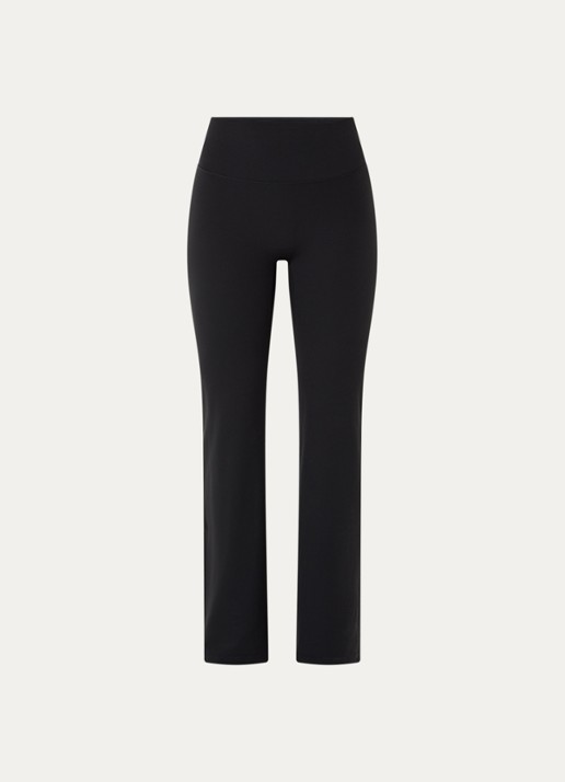 Nike Zenvy high waist flared fit legging - voorkant 4 zwart