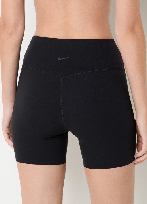Nike Zenvy high waist skinny fit fietsbroek  - achterkant 5 zwart