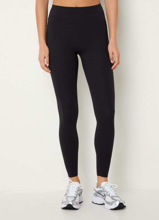 Nike Zenvy high waist skinny fit trainingslegging  - detail 4 zwart