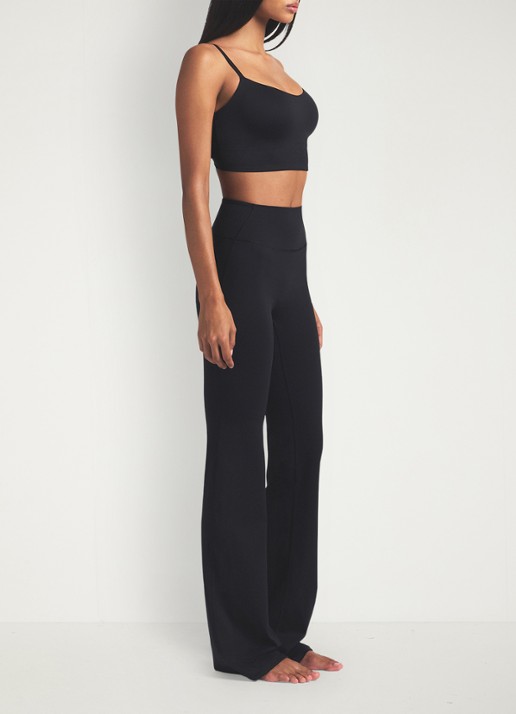NikeSKIMS Matte high waist flared fit trainingslegging - detail 4 zwart