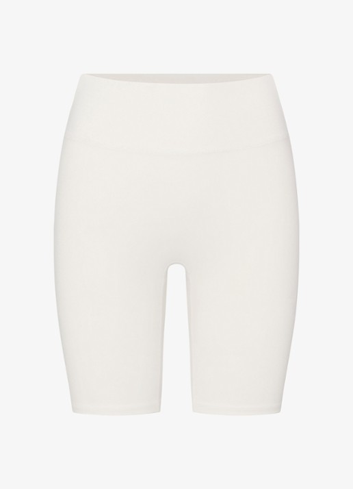 NikeSKIMS Matte high waist skinny fit korte trainingslegging - voorkant wit