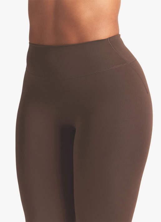 NikeSKIMS Matte high waist skinny fit trainingslegging - detail 2 lichtbruin