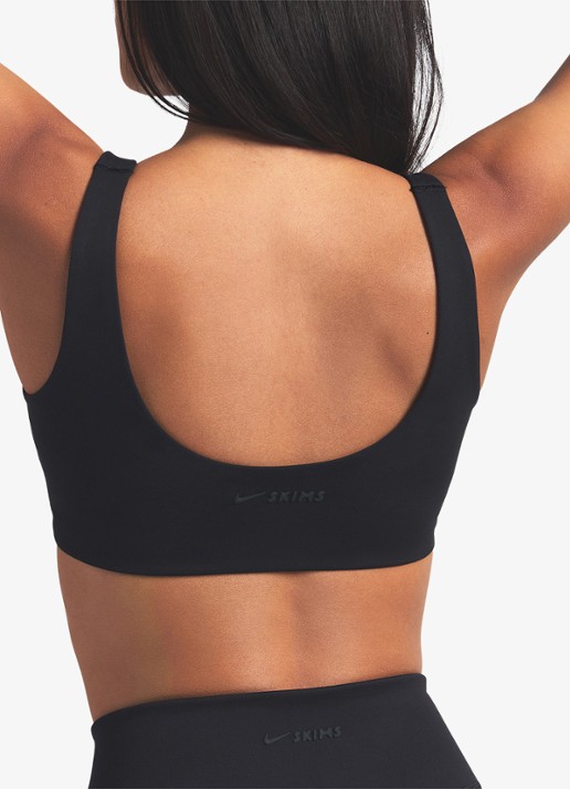 NikeSKIMS Matte sport bh met medium support - detail 8 zwart
