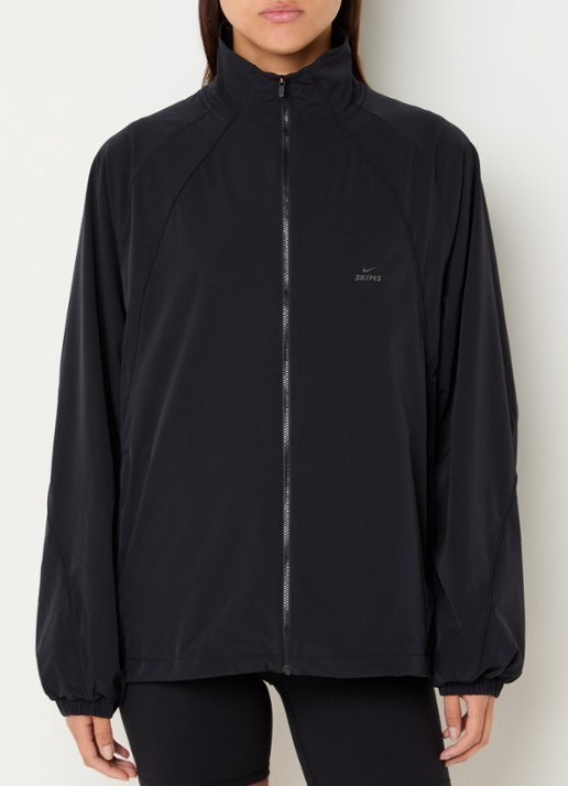 NikeSKIMS Oversized trackvest met logo en ritszakken