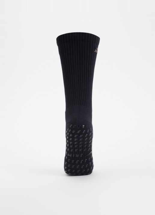 NikeSKIMS Pilates Grip sportsokken in katoenblend met logoborduring - voorkant 2 zwart