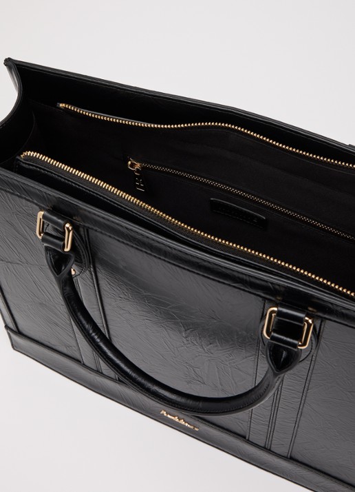 NIKKIE Berkely shopper met logo - detail 2 zwart