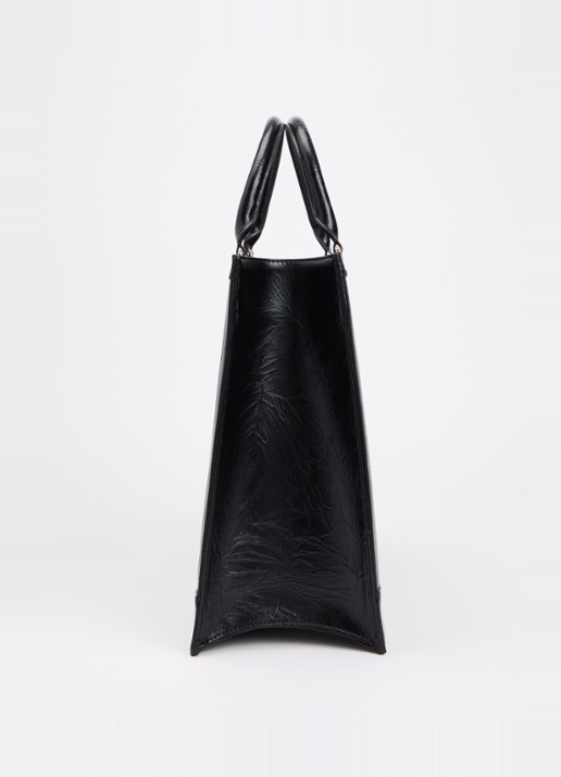 NIKKIE Berkely shopper met logo - detail 3 zwart