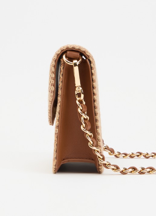 NIKKIE Daxing crossbodytas met logo - detail 4 naturel