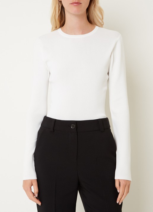 NIKKIE Jolie fijngebreide fitted top