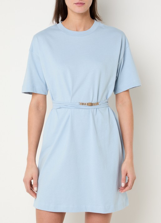 NIKKIE Patos T-shirt jurk met trekkoord