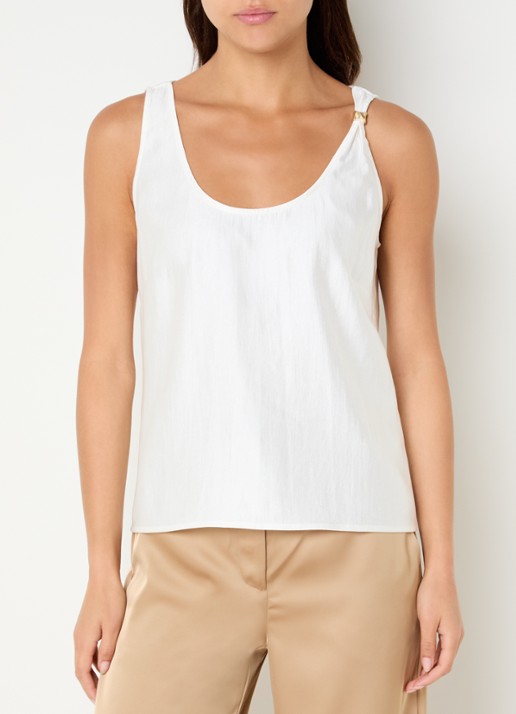 NIKKIE Relizane top met metallic finish