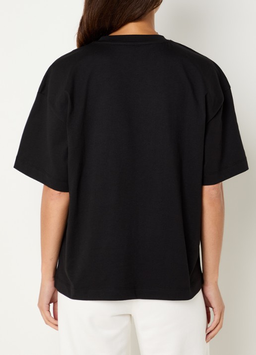 NIKKIE T-shirt met logoprint - achterkant zwart
