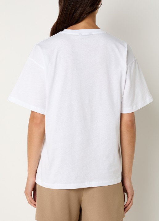 NIKKIE The Negroni T-shirt met print  - achterkant wit