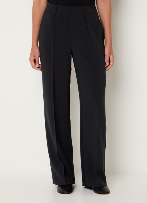 Ninepine High waist straight fit pantalon met steekzakken