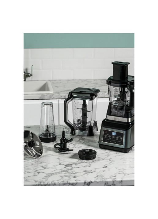 Ninja 3-in-1 food processor keukenmachine BN800EU - voorkant 6 zilver
