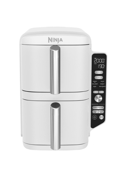 Ninja Double Stack XL airfryer 9,5 liter SL400EUWH - detail 3 wit