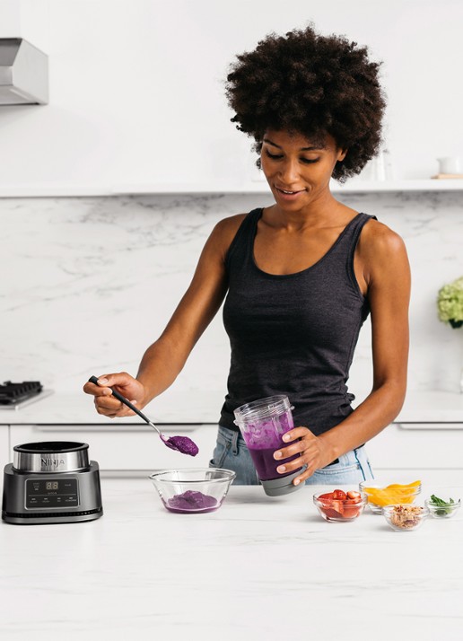 Ninja Foodi Power Nurti blender 2-in-1 CB100EU - detail 3 zilver