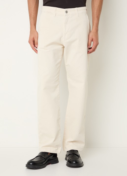 NN.07 Aden straight fit chino met steekzakken