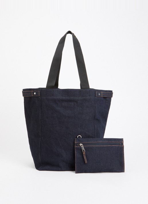 NN.07 Grip schoudertas van denim