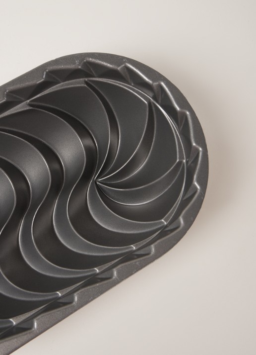 Nordic Ware Heritage bakvorm 29 cm - detail 3 zilver